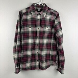 CARHARTT Womens long sleeve button plaid shirt‎ - SIZE M 8/10